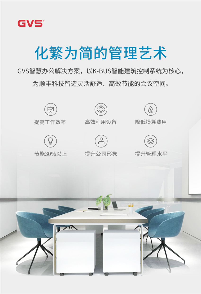 GVS为顺丰科技创智天地大厦应用了智慧办公解决方案 GVS为顺丰科技创智天地大厦应用了智慧办公解决方案